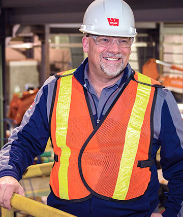 Wajax Employee in PPE Get to Know Us